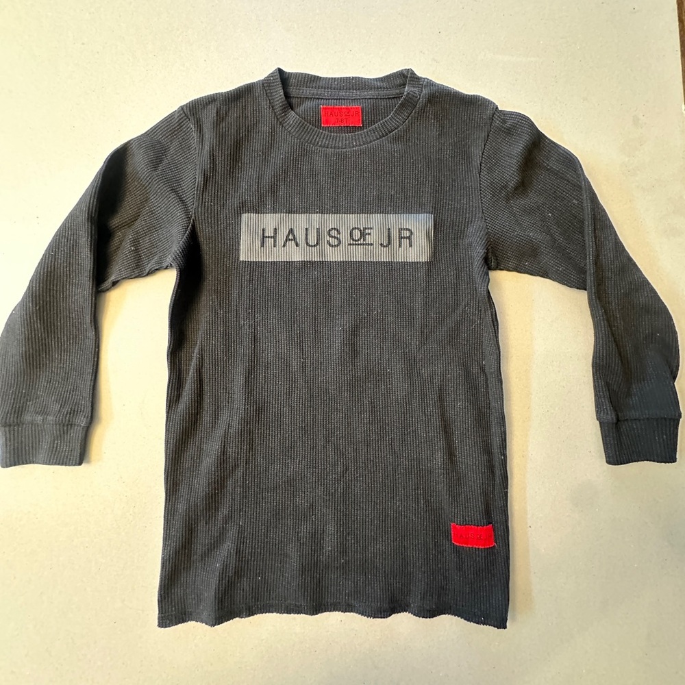Charcoal Long Sleeve Tee